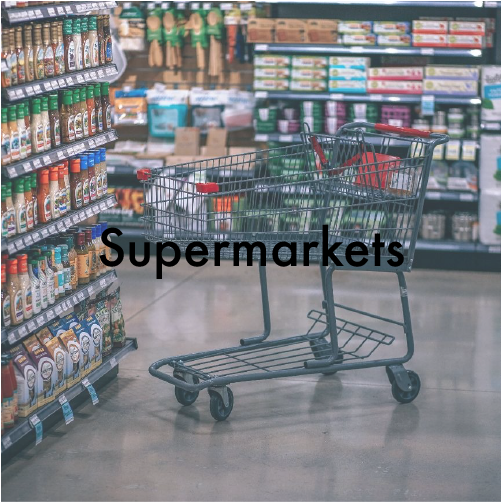 We provide a wide range of mass market products to supermarket chains. We comply to their high standards.